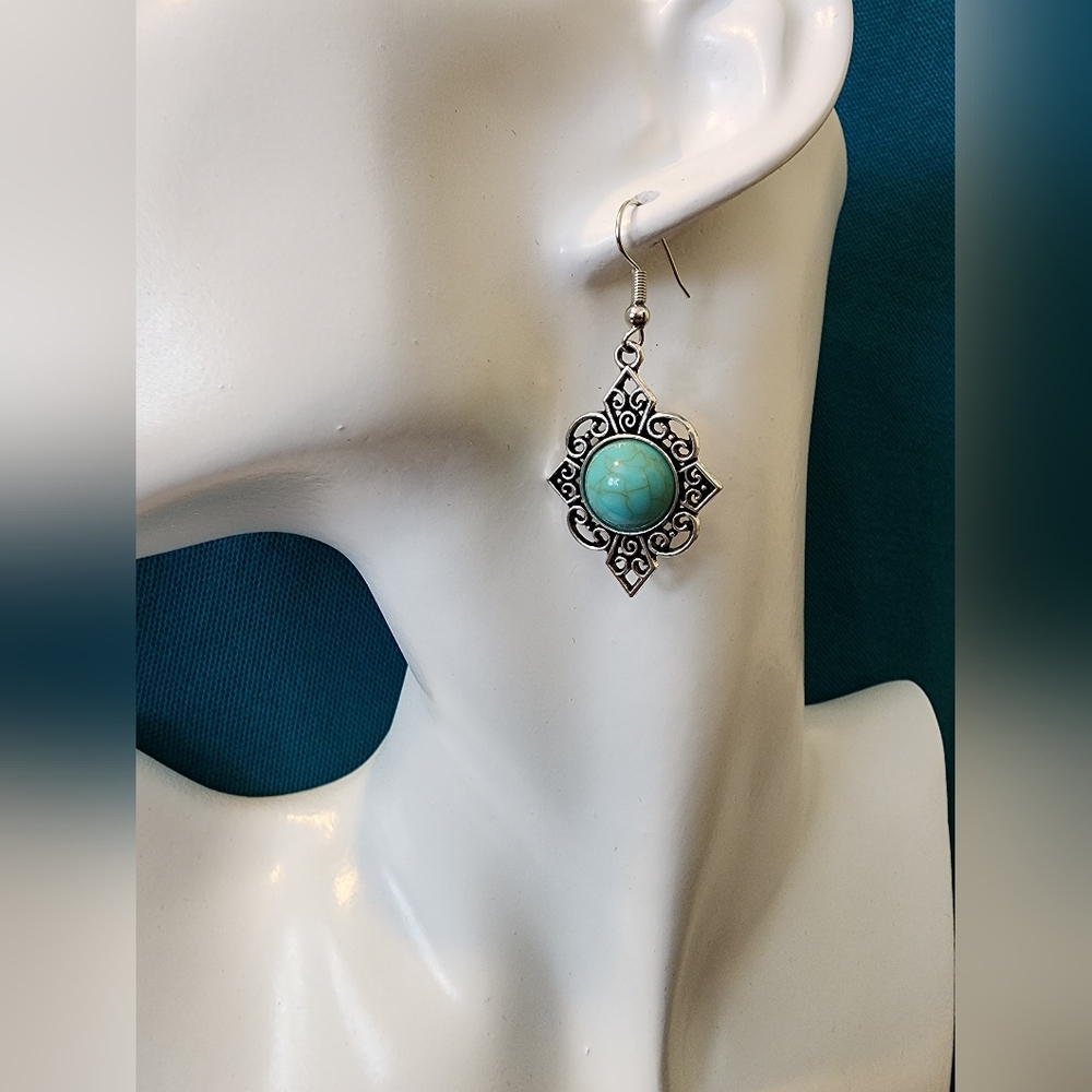 Diamond Design Earrings